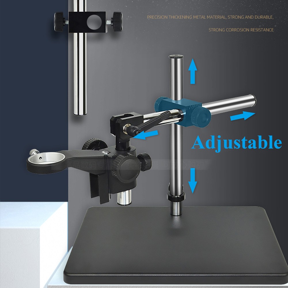 Digital Microscope Lift Stand Microscope Arm Platform Adjustable Holder Stand