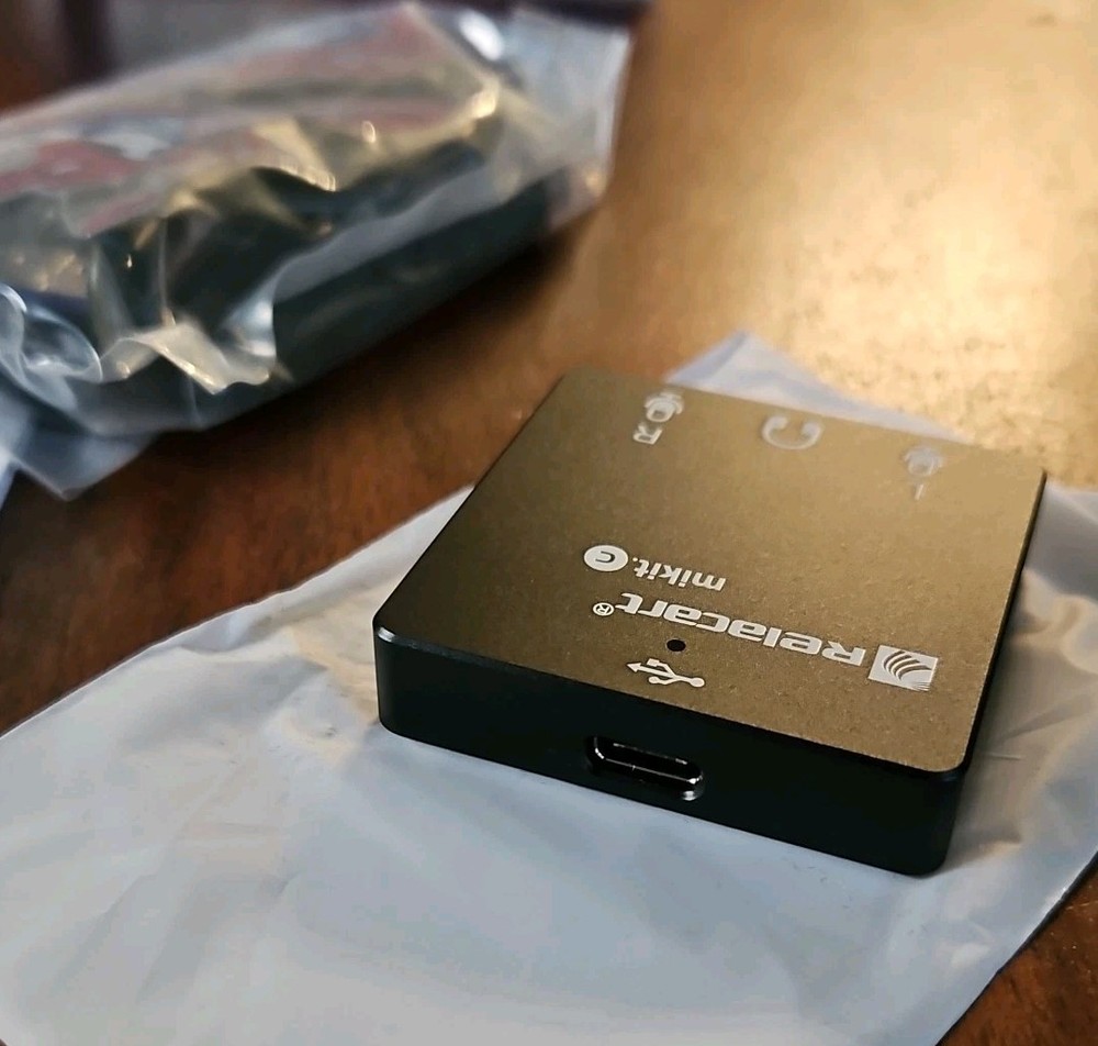 Mikit Dual Channel Compact Audio Interface,Kit with USB and USB-C Outputs