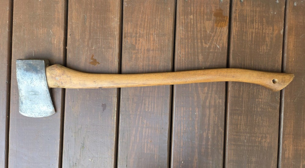 Plumb Single Bit Axe 27" handle, 3 3/4" Cutting Edge