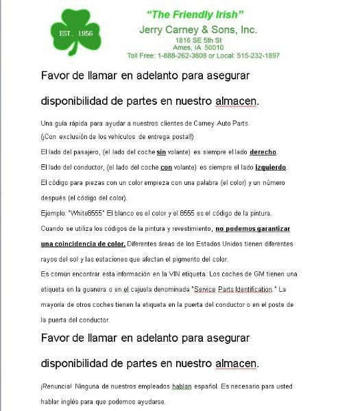 CUT-CIERA 1991 Owners Manual