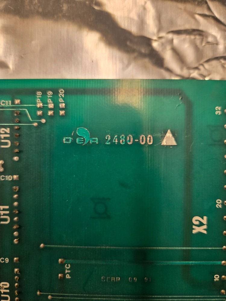 DEA PCB 2480-00 Module card board
