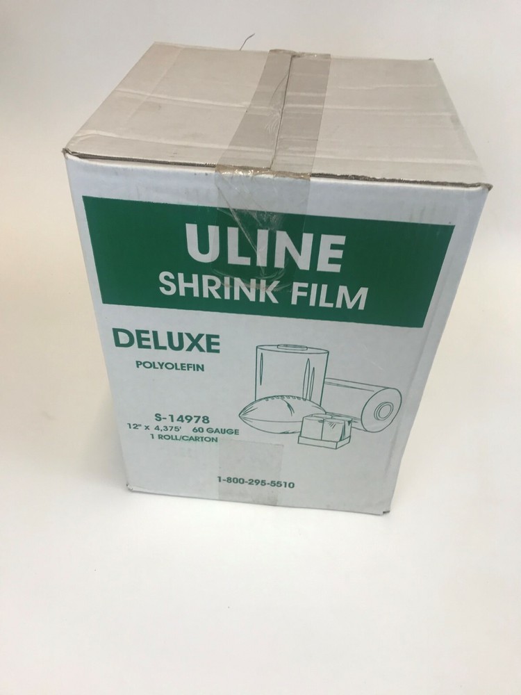 Uline 60GA Deluxe Polyolefin Shrink Wrap