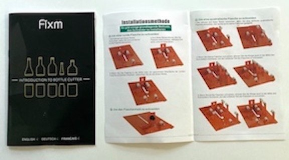 Fixm glass bottle cutter