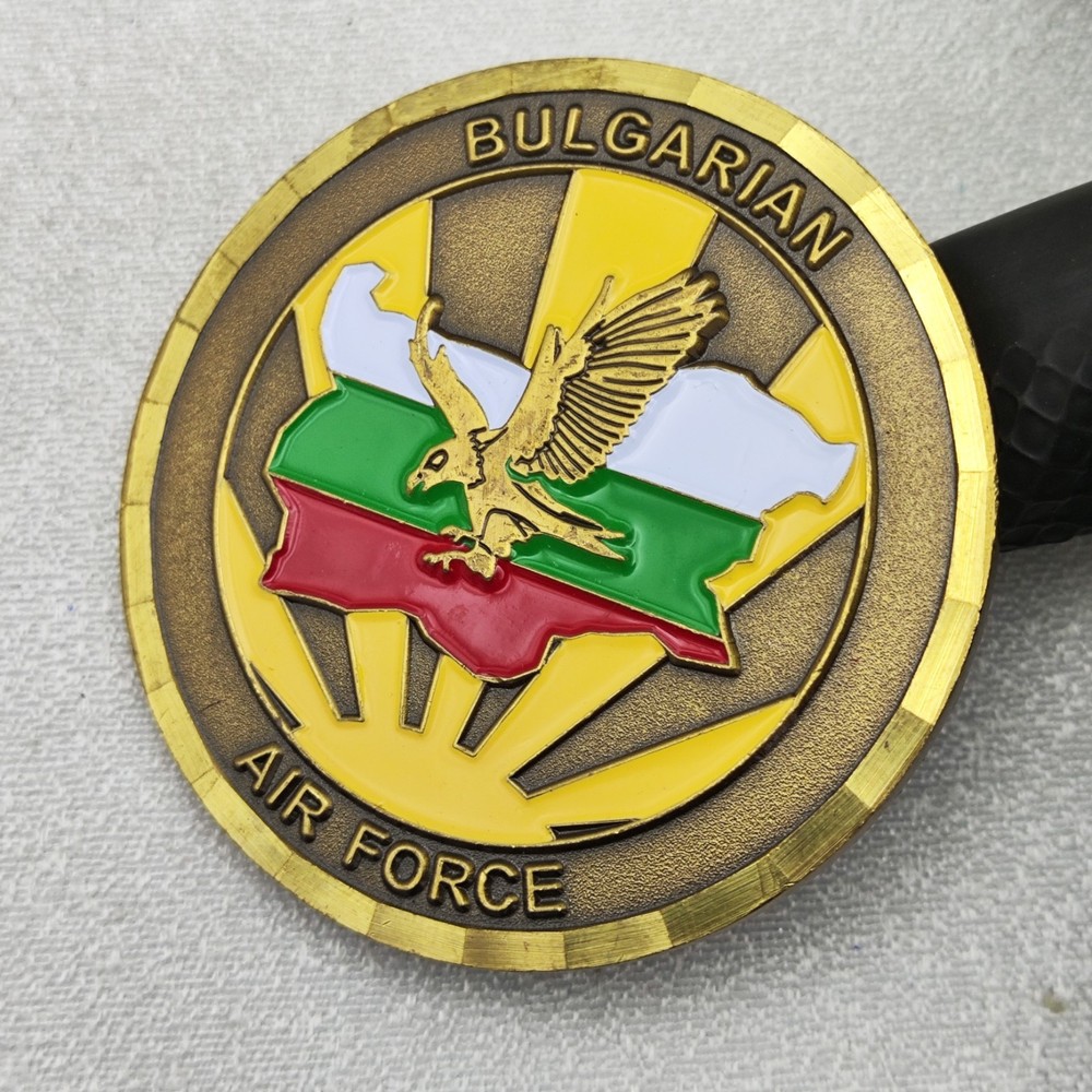 Bulgarian Air Force Challenge Coin