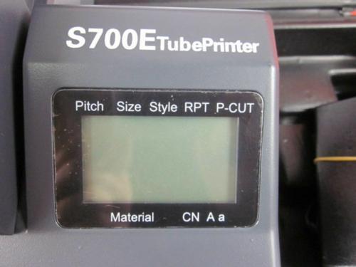 PC Connection Tube Printer S-700E PVC Tube Cable ID Printer Wire Marker