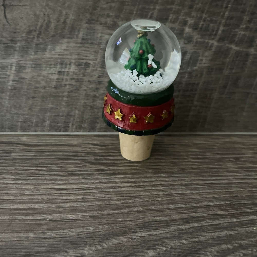 Cork Wine Christmas Snow