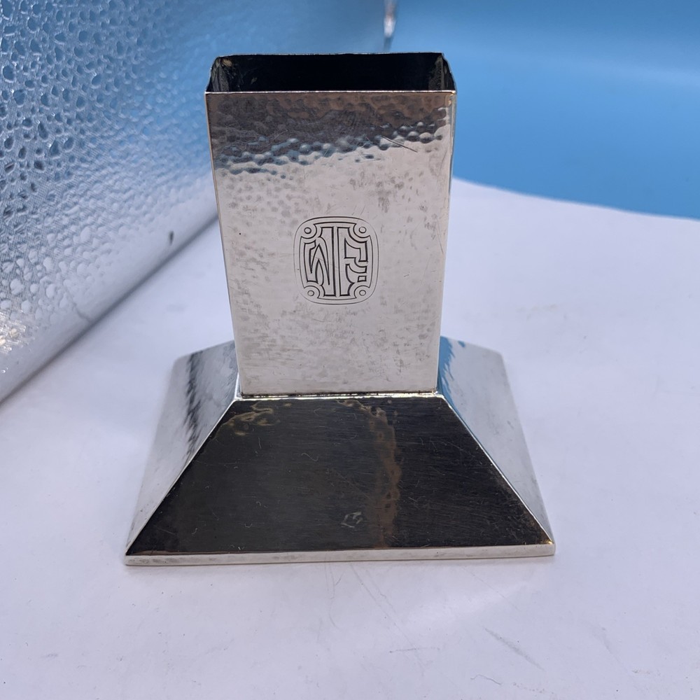 Antique Sterling Silver Art Deco Matchbox Holder