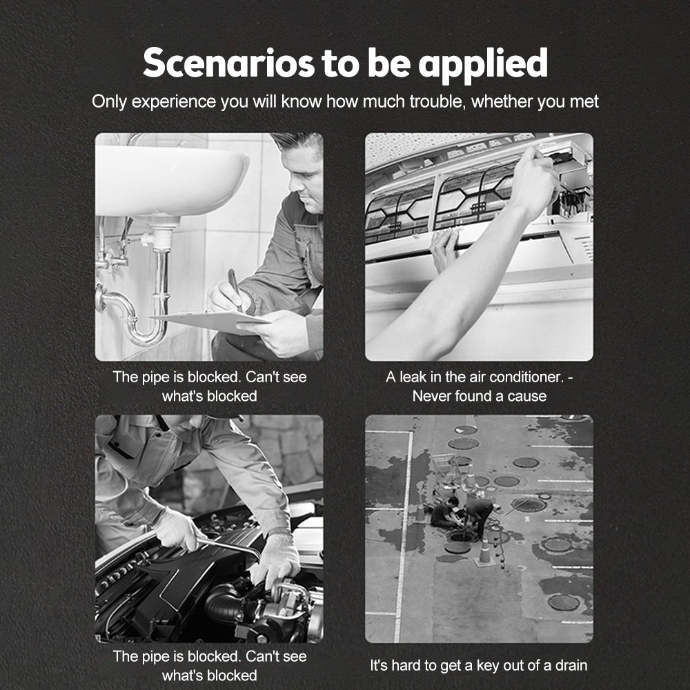 3in1 Borescope Endoscope 6LED Inspection Scope Camera For Android Cell Phone/PC