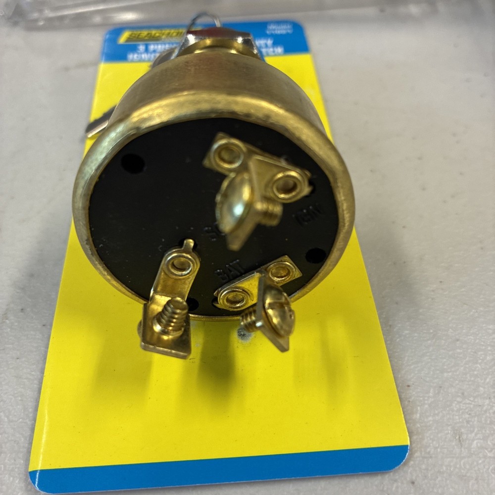 Seachoice 3-Position Heavy Duty Ignition Starter Switch
