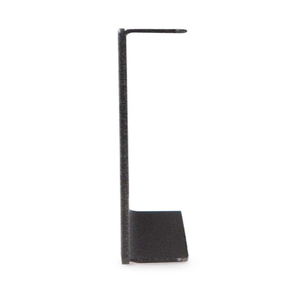 2U Flanged Rack Cabinet Spacer Blank Black