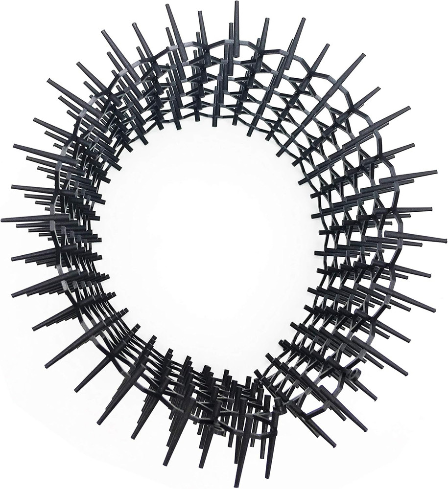 Cat Scat Mat Plastic Spike Keep Cat Away 6.5' Black 1Pcs