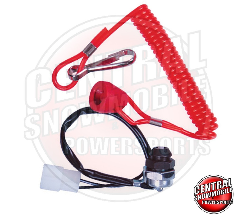 Tether Kill Stop Switch Replacement Assembly Yamaha 1979-2003 8H8-82550-01-00
