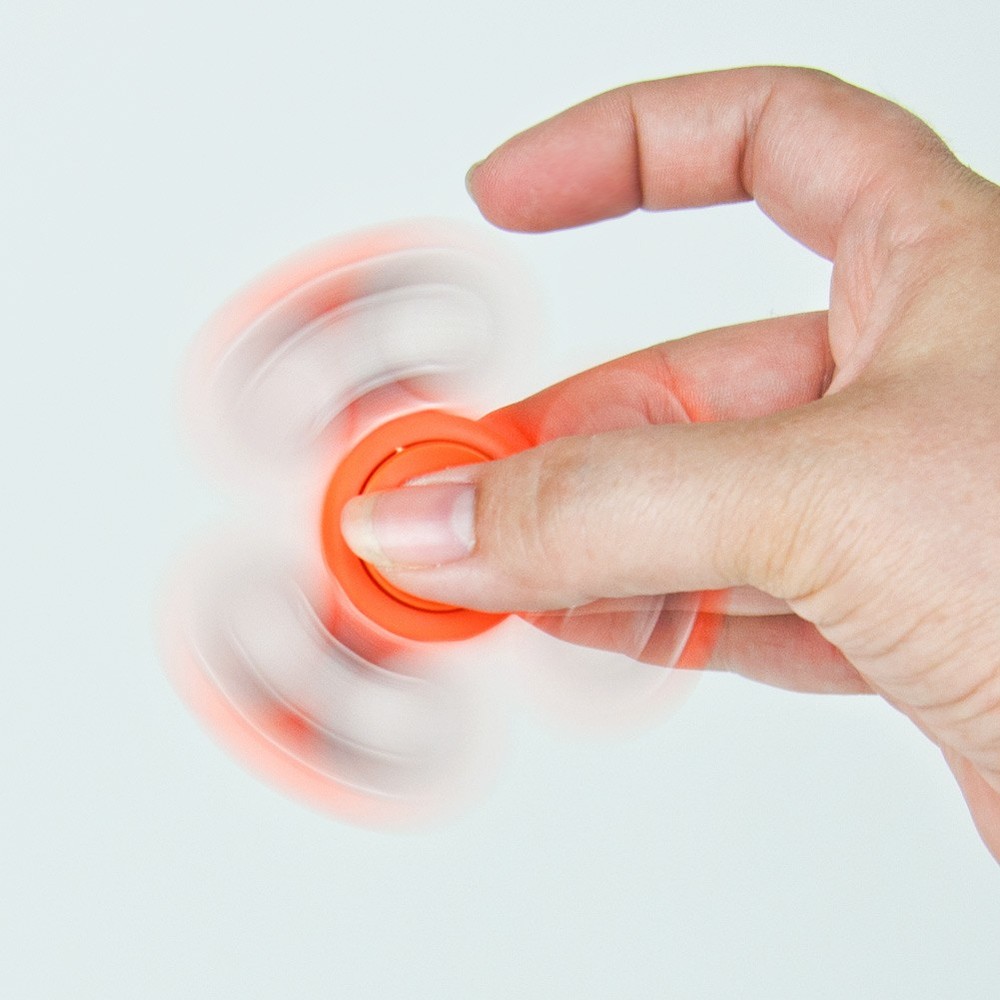 WorryFree Stress Relieving Fidget Spinner - Orange