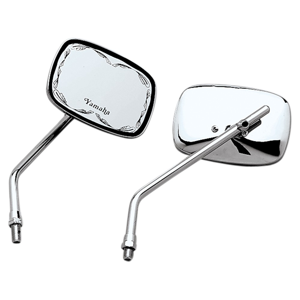 Emgo Universal Scrolled Mirror - Yamaha - 10mm Thread - Left - 20-21773