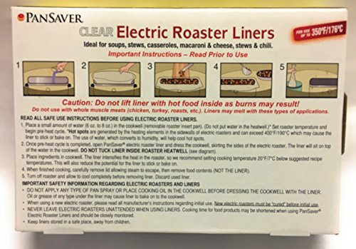 Electric Roaster Liners 2 Boxes 4 Liners