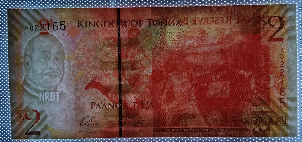 Tonga 2008 2 Pa'anga UNC