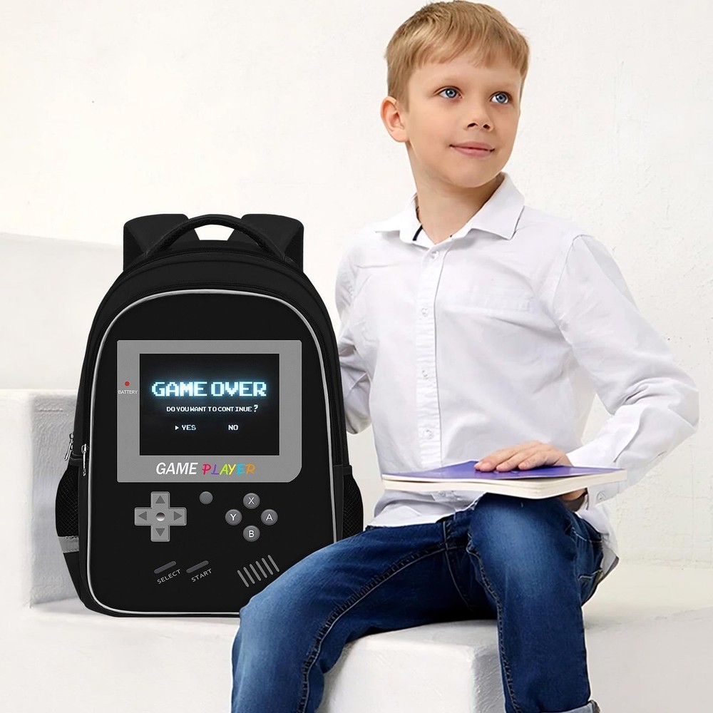 Backpack for School Boys,Gamer Boys Backpack for Elementary Middle School,Stu...