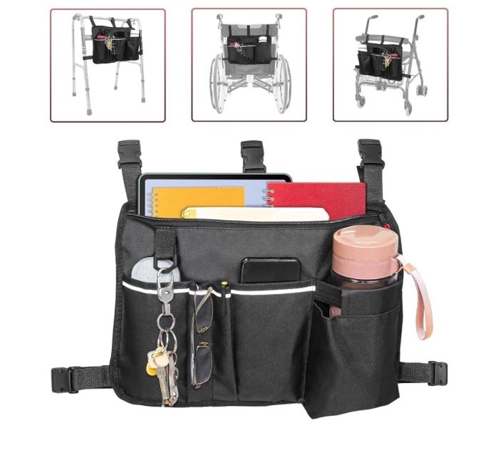 Mobility Storage Accessory, Large Capacity For Walker Or Walker. 0109