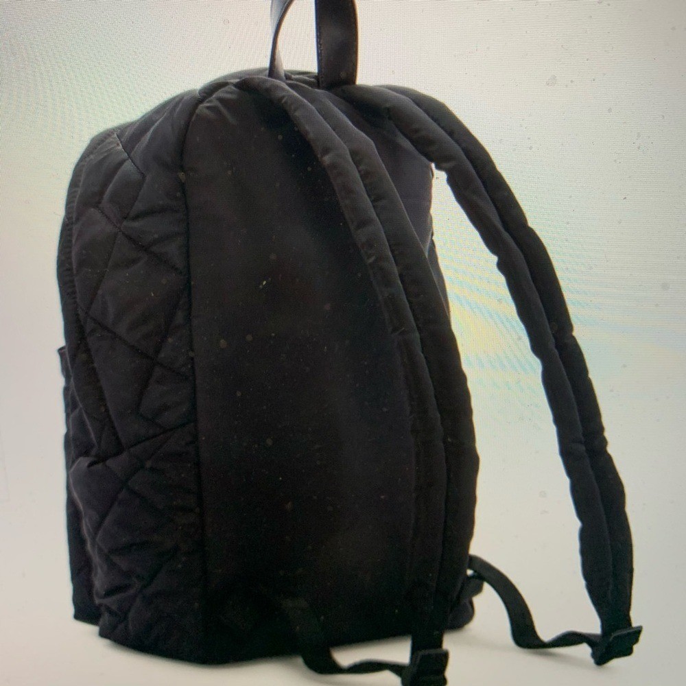 Marc Jacobs Women's Quilted Black Nylon School Backpack