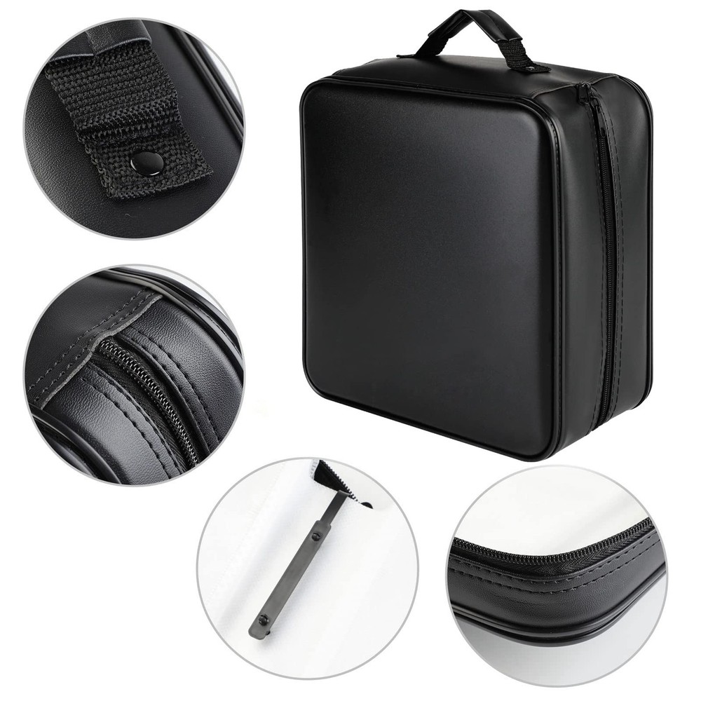 CD Case DVD Storage Case: 432 Capacity Hard Plastic DVD Case Holder Organizer...