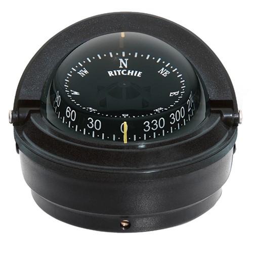 Ritchie Compass, Surface Mount, 3" Dial, Black S-87