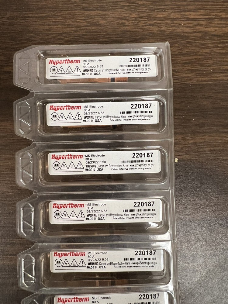 hypertherm plasma consumables