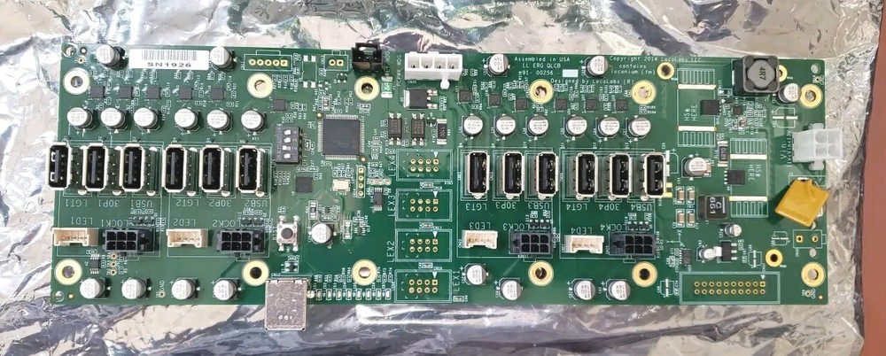 Locolabs LL ERG QLCB p/n 91-00256 PCB