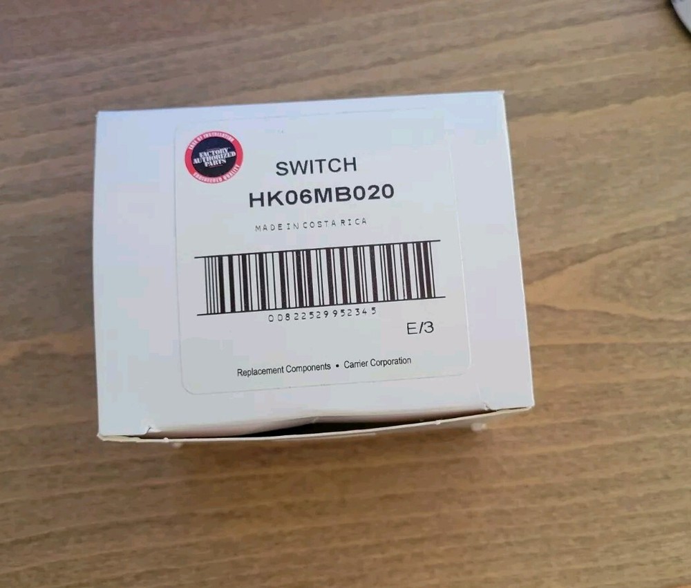 HK06MB020 Carrier Bryant Pressure Switch