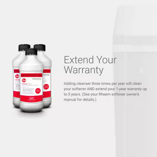 Rheem Preferred Series Water Softener Cleaner