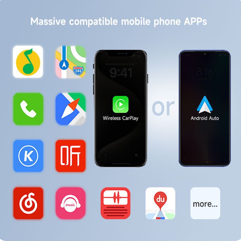 Upgrade Wireless CarPlay Adapter USB for iOS 10 /Android 11