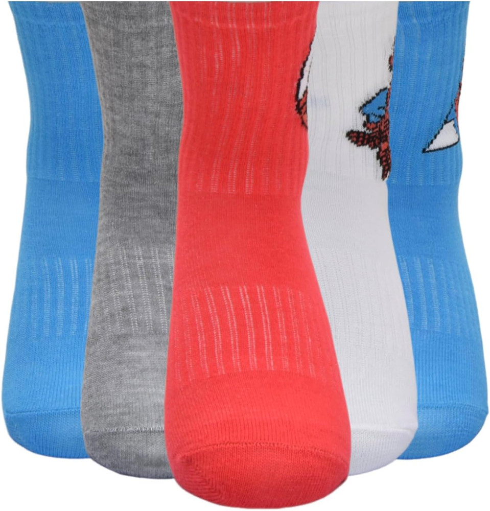 Boys 5Pk Retro Crews