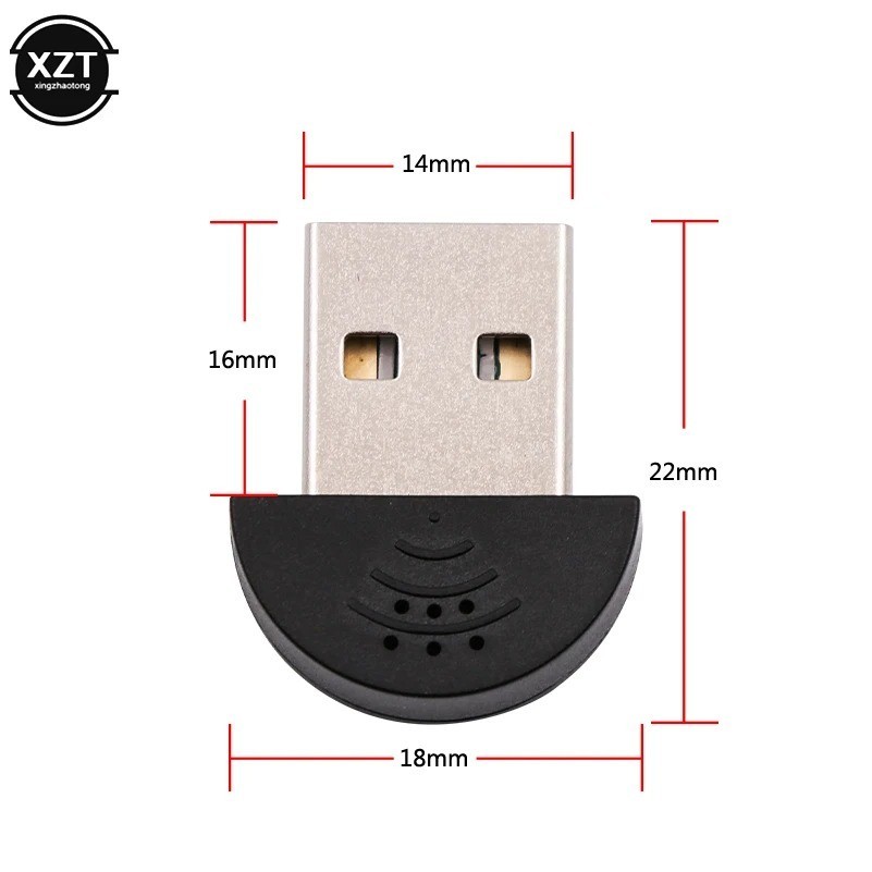 PC USB Microphone Driver Free Mini Mic Portable External Buttonhole Microphones