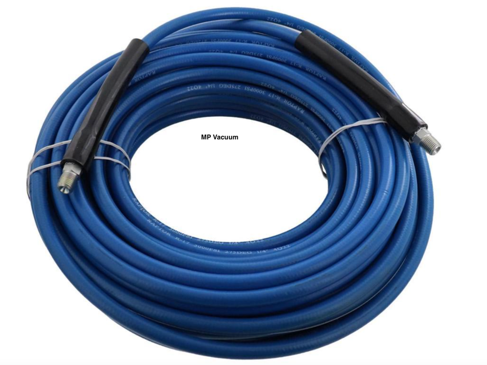 Carpet Cleaning Solution Hose 1/4 by 100 ft 3000 PSI