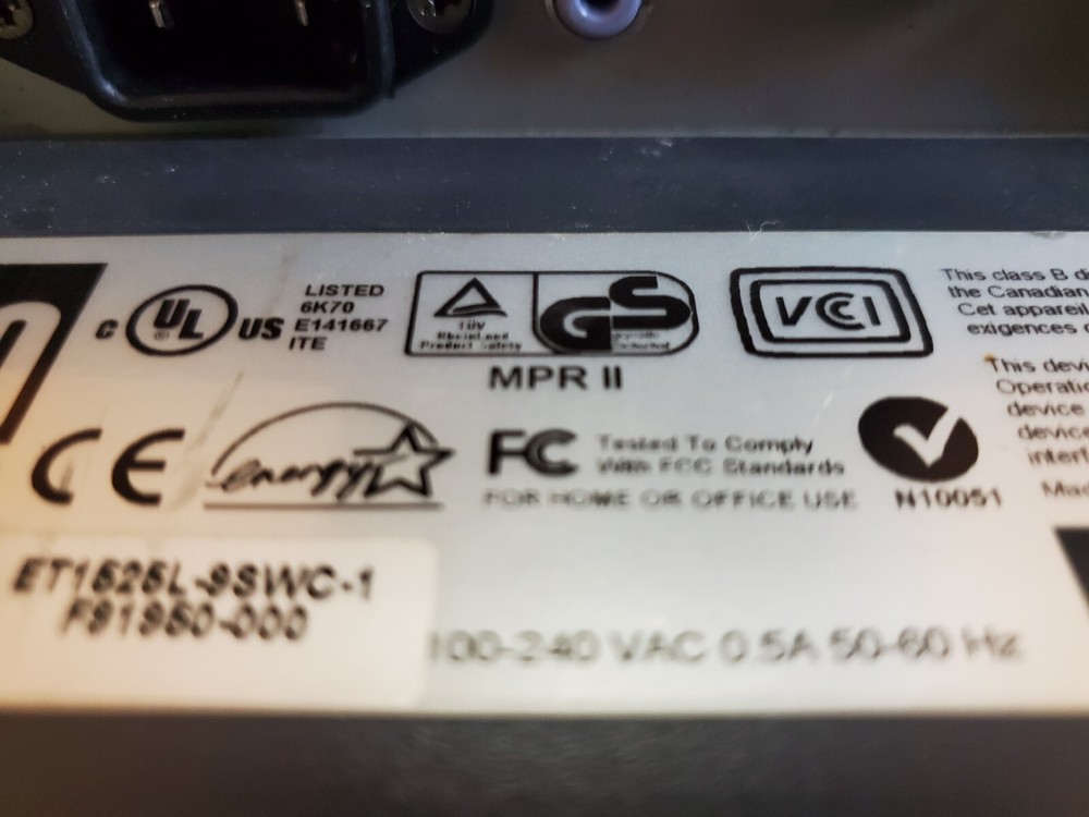 elo Touchsystems 15" Monitor