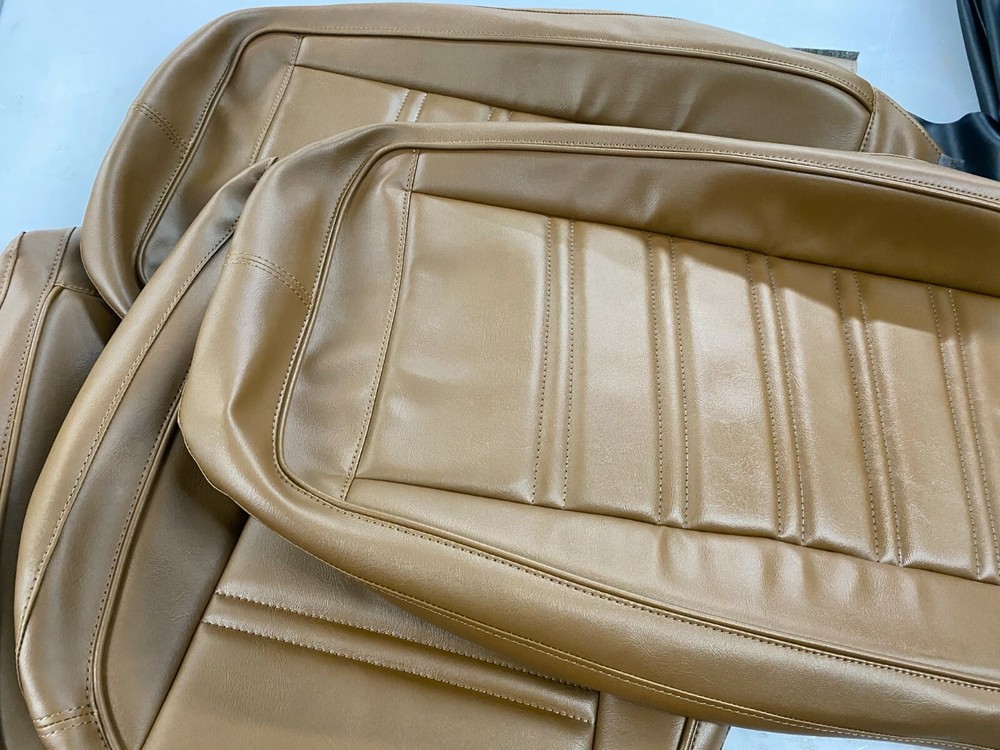 1976-1977 CORVETTE C3 SEATS COVER FULL SET(BUCKSKIN COLOR)