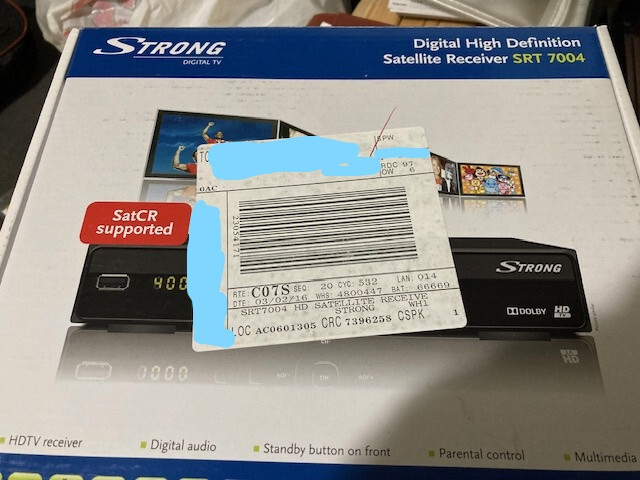 Strong Satellite receiver SRT 7004