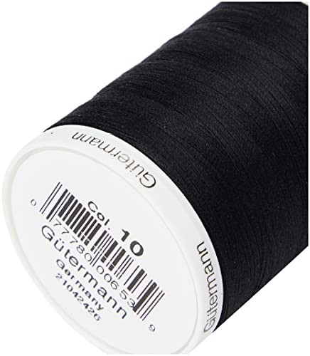Gutermann Sew-All Thread 1094 Yards-(24357) Black