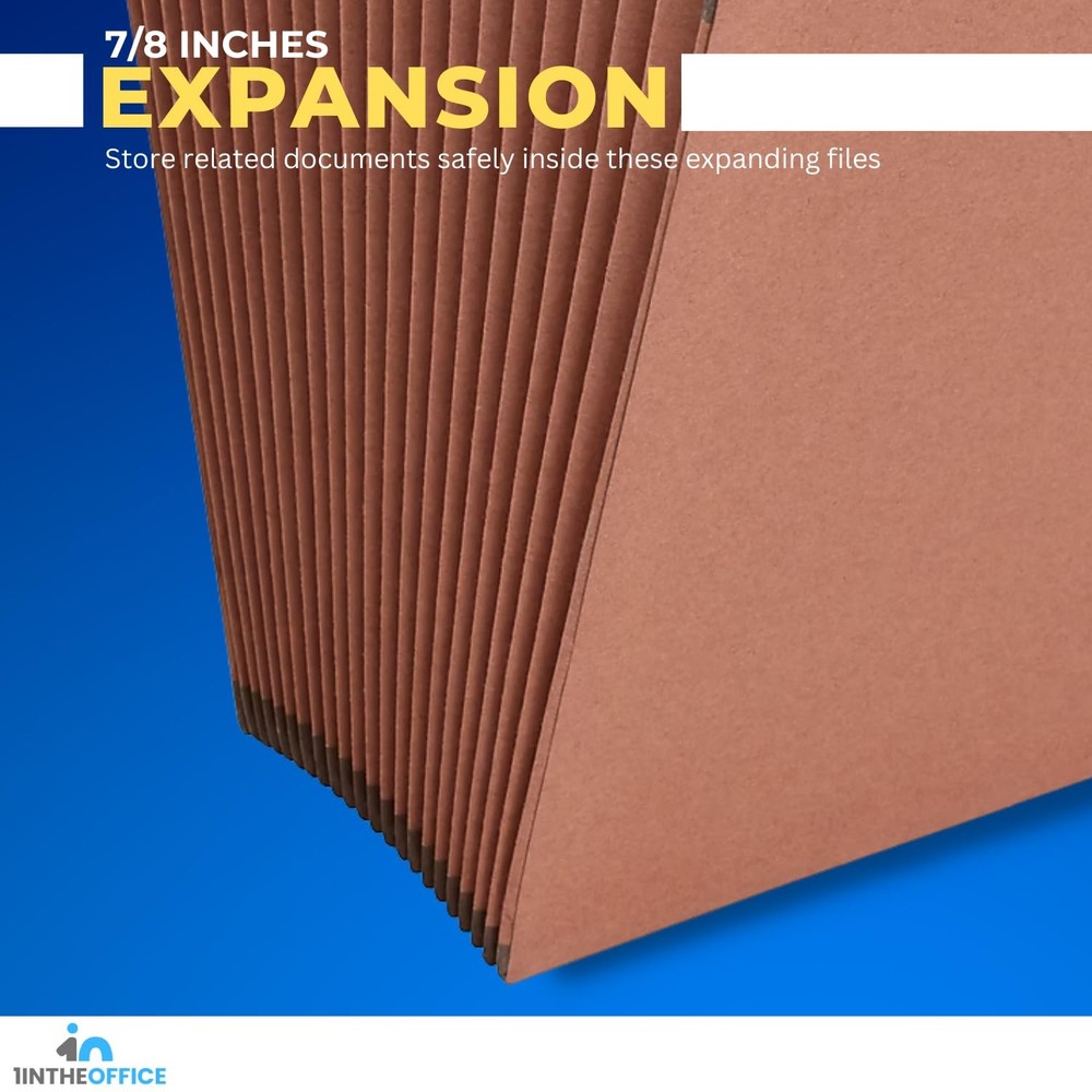 Expanding File Folder Accordion Organizer 31 Sections Letter Size Document