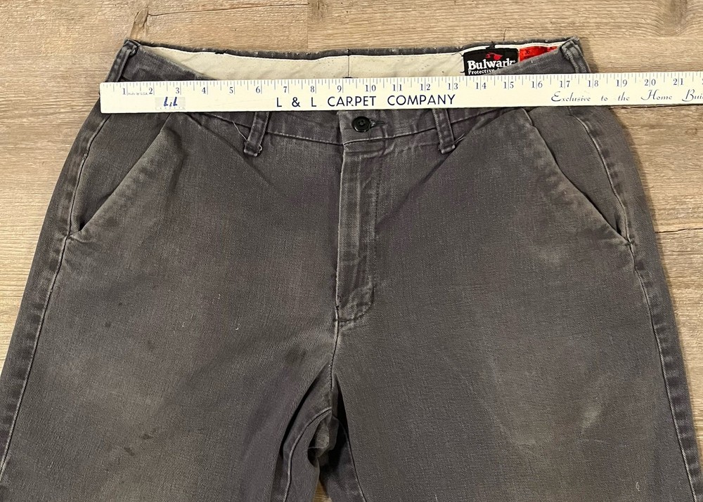Bulwark FR Pants Gray 36x28
