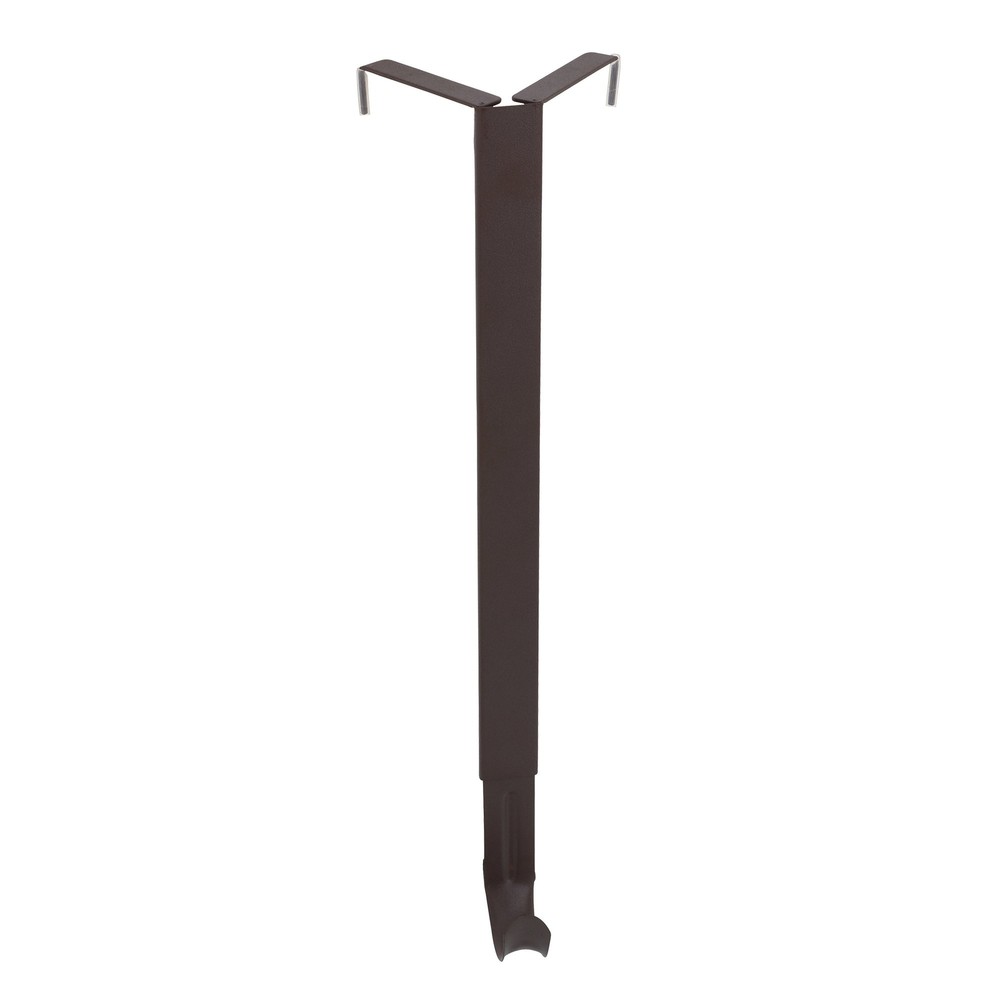 Adapt™ Adjustable Wreath Hanger, Top & Length Adjustable Version - Matte Brown