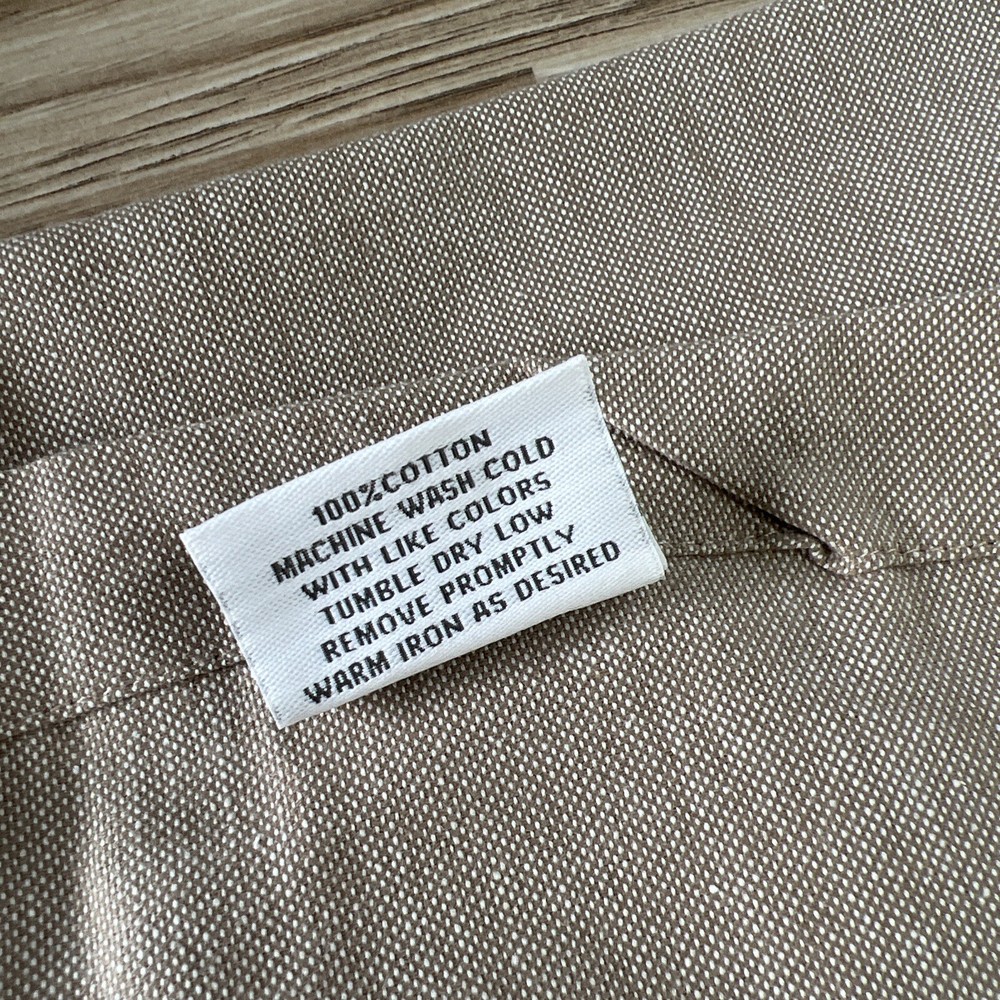 KAF Home Tablecloth Round 70 - Beige