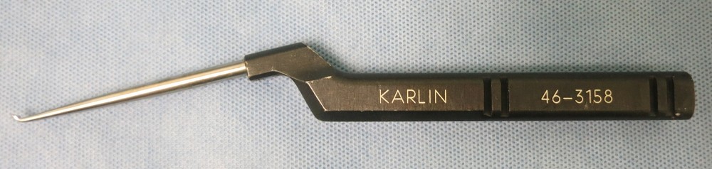 Codman Karlin 46-3158 Micro Curette, Forward Angle, 000