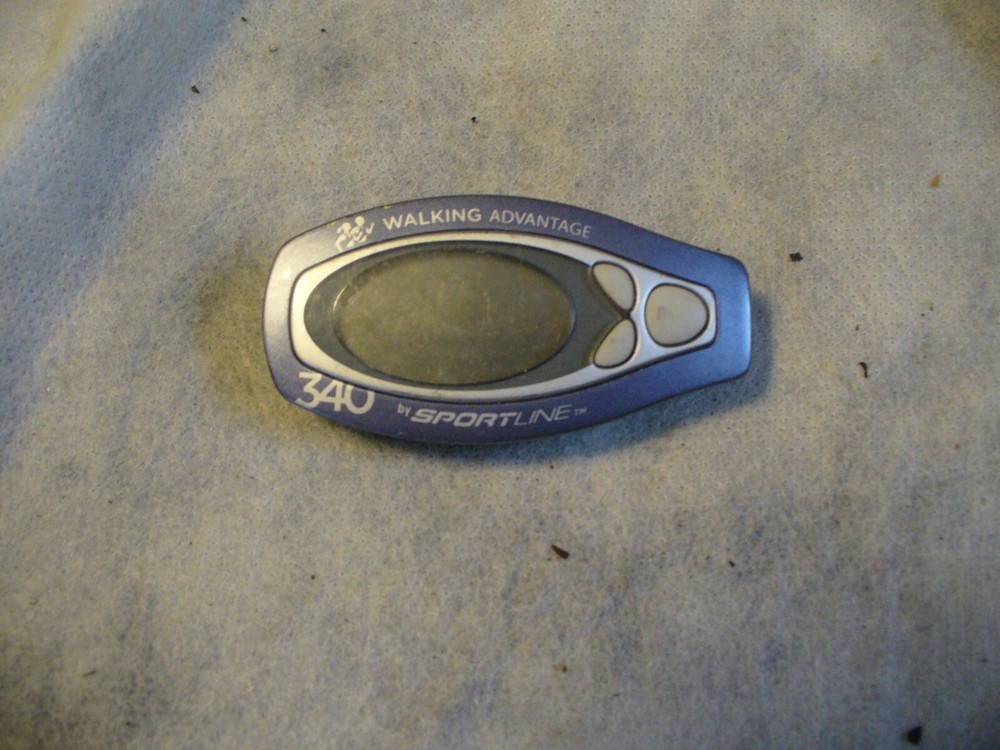 Sportline 340 Walking Advantage Clip-On Multi-Functional Pedometer *please read*