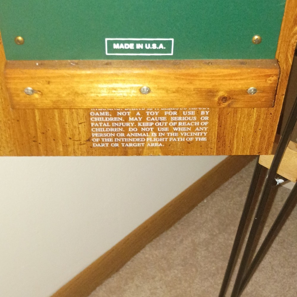 DMI Dart Board Cabinet Set with Dartboard and Scoreboard