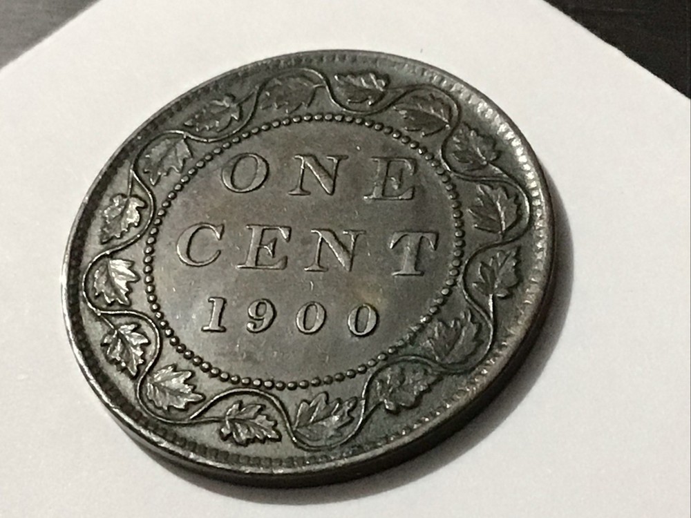 1900 Canada Large Cent No-H BROWN HG