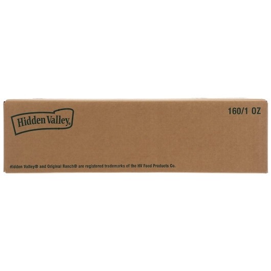 Hidden Valley Original Light Ranch Dressing, 1 Ounce, 160 Per Case