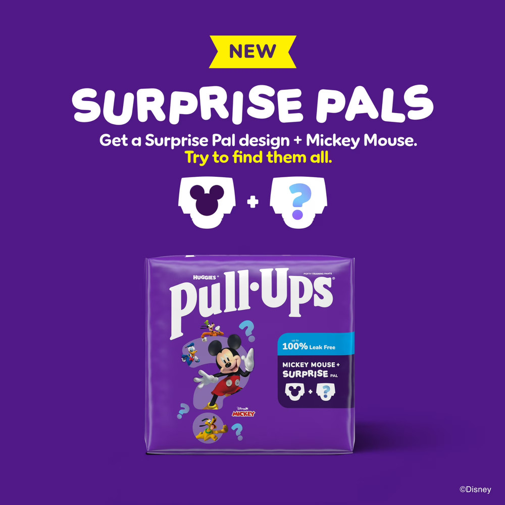 (4 Pack) Pull-Ups Boys' Potty Training Pants, 4T-5T (38-50 lbs), 17 Count