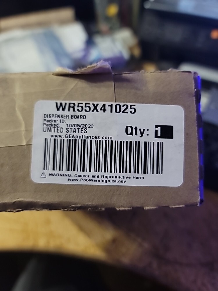 WR55X41025 NEW OEM GE Refrigerator Dispenser Board
