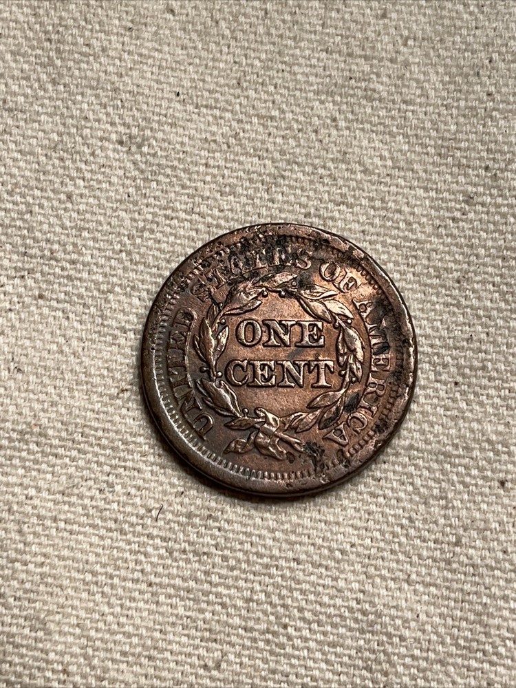 1852 Large Cent XF