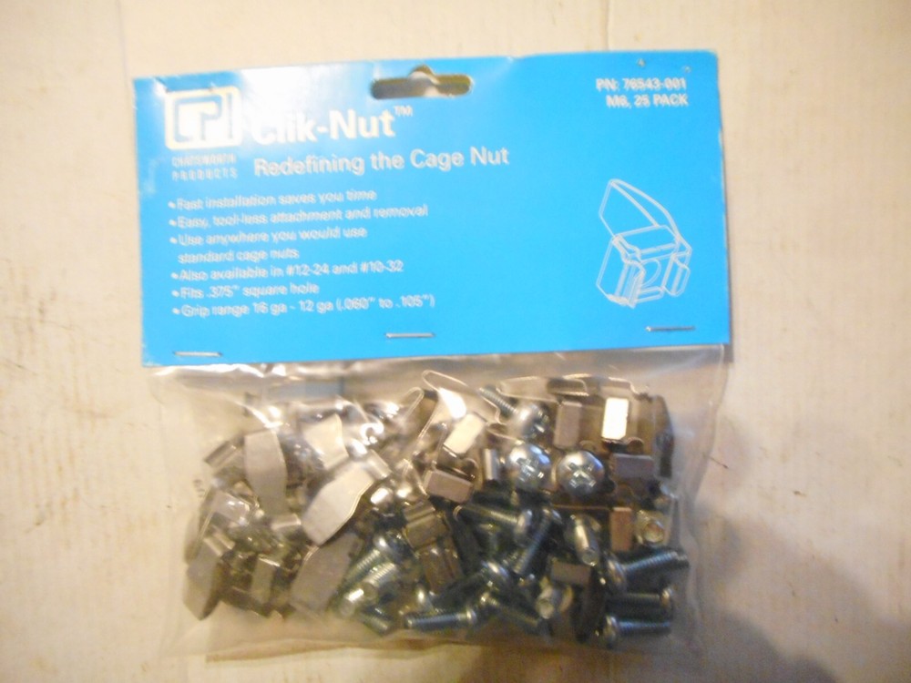 LOT OF 30 LBS CLIK-NUTS